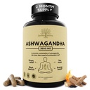 유기 Ashwagandha 뿌리 & 아일랜드어 바다 모스 - 3,600 블랙 씨 오일, & Burdock 뿌리와 mg Ashwagandha 보충 - 에너지, 캘름, 무드, & 웰빙, 120 캡에 대한 초본 보충