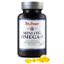 Dr.Brian 물고기 기름 보충교재 130 Softgel, 높게 흡수된 rTG EPA/DHA 지방산 비타민 D E, 500mg rTG Omega-3를 가진 소형 오메가 3 물고기 기름 캡슐은 심장 뇌 면역력을 지원합니다