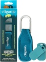 Cliganic Mosquito Repellent 팩 (1 클립 + 2 리필 펠릿) - 천연 DEET-Free, 에센셜 오일 주입