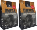 Majesty's Omega Wafers - 우량한 말/Equine 피부, 외투, 그리고 면역 지원 보충교재 - Omega 3, 6, 9 및 Biotin (Peppermint, 2 팩 (120 조사 합계))
