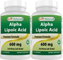 제일 자연적인 -- 알파 Lipoic 산 (ALA) - 600 mg (120 조사 2)의 포장)