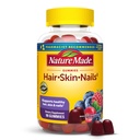 Nature Made Hair Skin and Nails with Biotin 2500 mcg, 건강한 머리, 피부 & 못 지원, 90 Gummies, 45 일 공급을 위한 규정식 보충교재