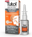 TUKOL 최대 활동 Nasal 살포, 성인을 위한 Oxymetazoline Nasal Decongestant 살포, 빠른 Stuffy Nose & Sinus Congestion 기복, 12-Hour Nose 살포 Decongestant, 0.5 fl oz