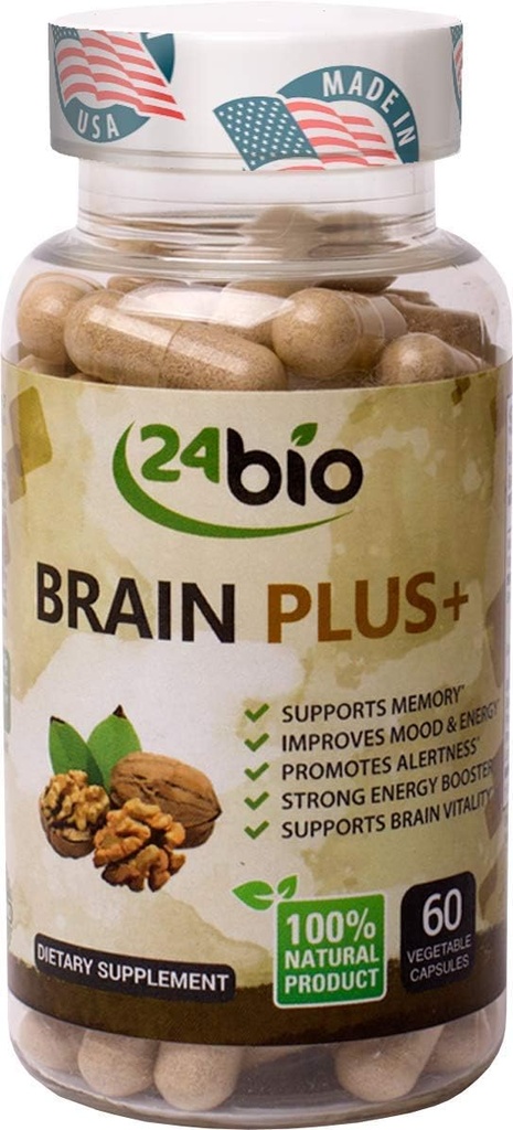 Nutrigold Ginkgo Biloba 골드 - 90 vegan 캡슐 [120 mg] | 24% ginkgoflavonglycoside, 탄 캡슐에 표준화