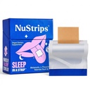 NuStripsTM 5mg Melatonin, Valerian Root, L-Theanine & Vitamin B6 - Blueberry flavor - Natural Sleep Aid, Vegan, Non-GMO, Gluten Free - Fall Asleep Fast (30 스트립)