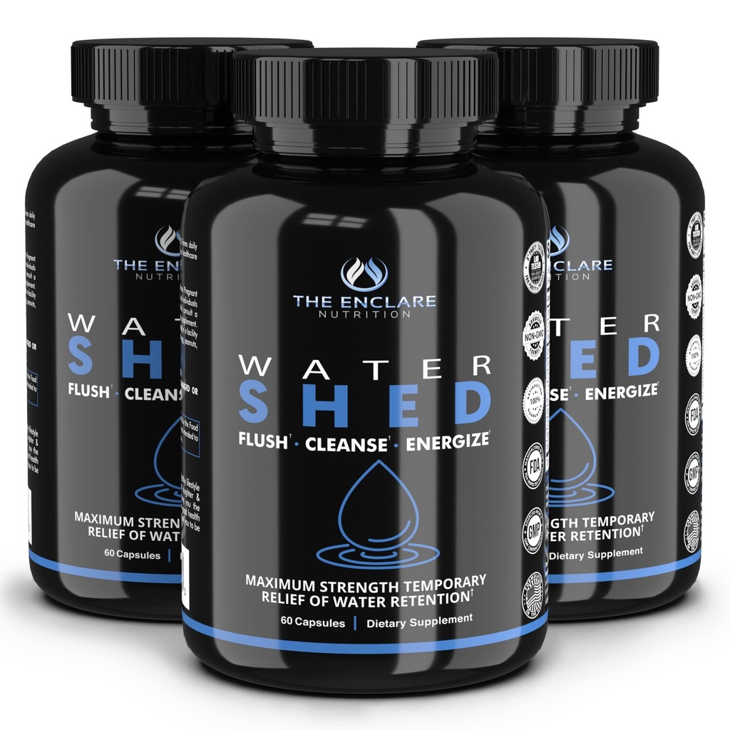 ENCLARE NUTRITION|물 보유, Detox, Liver, Kidney, Weight, Swelling/Bloating Relief를 위한 물 약 Diuretic. 녹차, 크랜베리, 애플 아이더 Vinegar, 다 델리온, 비타민 B6, 염화물 (3)