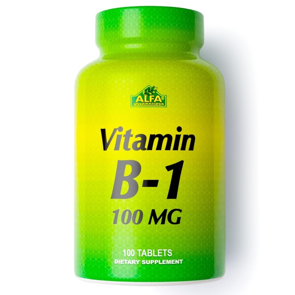 ALFA 비타민 B-1 100 Mg 100 정제. 사이트맵