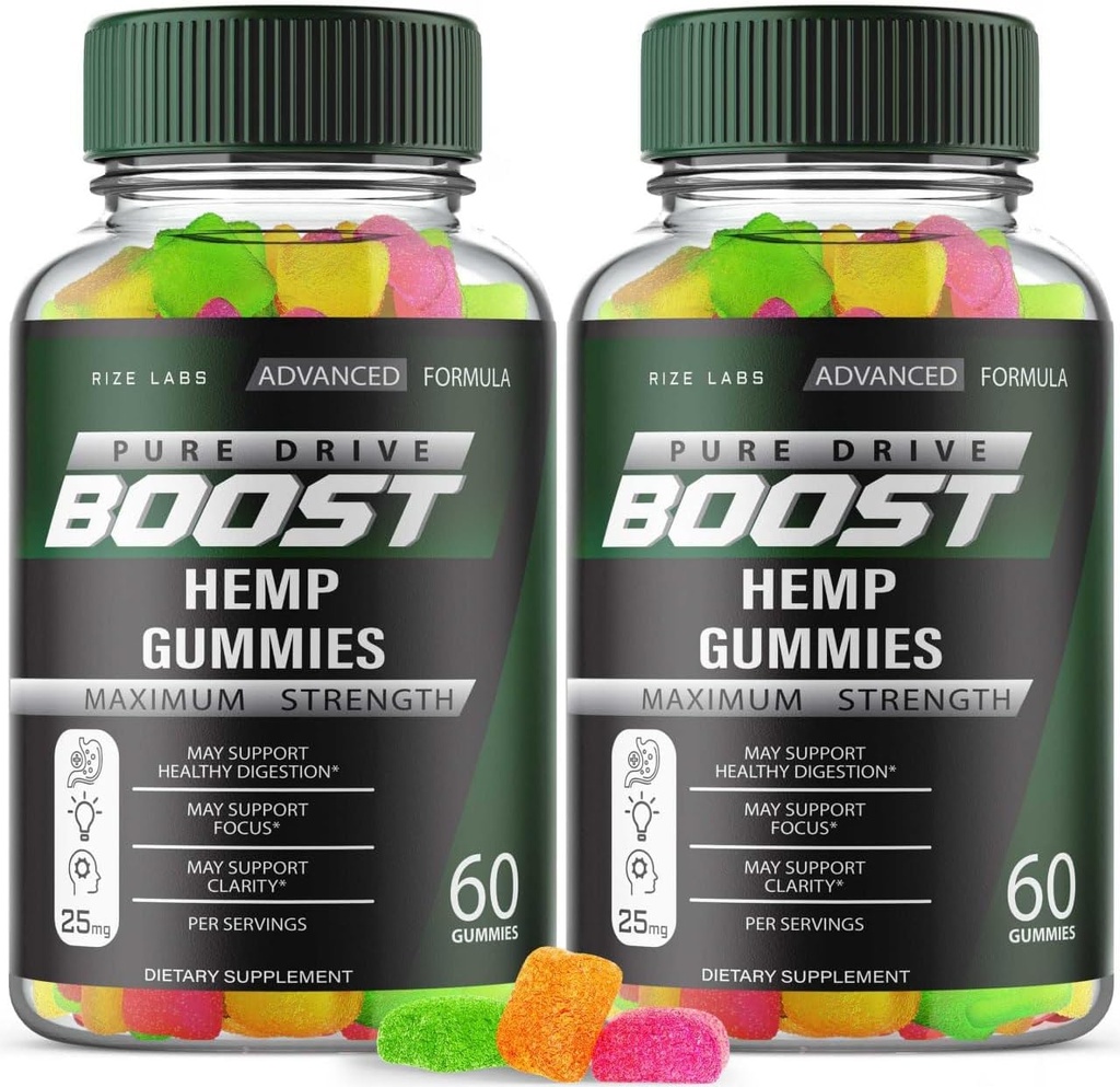 (2 팩) 순수한 드라이브 부스트 Gummies, 순수한 드라이브 최대 힘 공식, 전신 건강을 위한 순수한 드라이브 부스트, 순수한 드라이브 부스트 진보된 보충교재 거미, 순수한 드라이브 Gomitas 검토 (120의 캡슐)