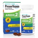 PreserVision는 비타민 C, 비타민 E, 아연 및 구리, 60 Softgels (Minigels)를 가진 2개의 눈 비타민, #1개의 눈 의사 추천된 상표, Lutein 및 Zeaxanthin 보충교재입니다