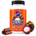 Mangosteen Pericarp 캡슐 - 유기 동결 건조 분말 강도, 풍부한 56 + 유력한 Xanthones & 플라보노이드, 높은 ORAC – 120의 Veggie 캡슐