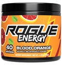 롱 게임 시간을위한 Rogue 에너지 음료 분말 - Mental Focus 용 에너지 분말 - Sugar & Gluten Free - Caffeine & Vitamins가있는 게임 보충 - 미국 (Blood Orange - 40 서빙)