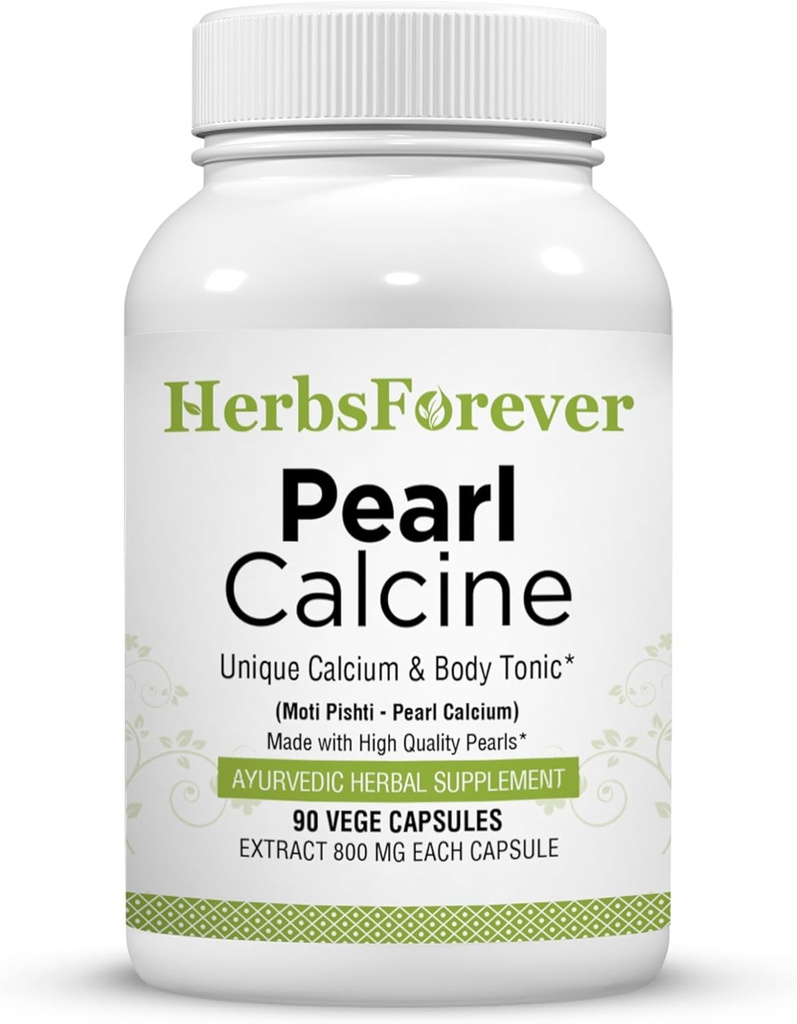 Herbsforever Pearl Calcine 캡슐 뼈 보충교재는 건강한 뼈 및 강한 이 90의 캡슐을 승진시킵니다