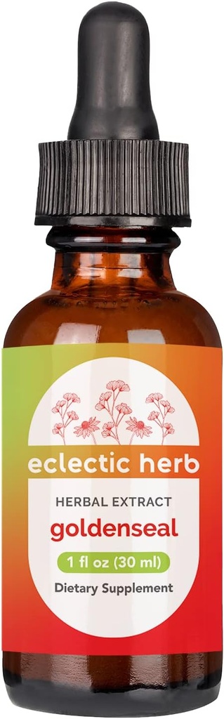 Eclectic Institute Goldenseal O, 레드, 1 유체 Ounce