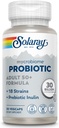 SOLARAY Mycrobiome Probiotic Adult 50 Plus Formula, 여성 및 남성을위한 Probiotics, 건강한 소화, Metabolism, 에너지, 콜론 및 Urinary Tract Support, 30 Billion CFU, 30 서빙, 30 VegCaps