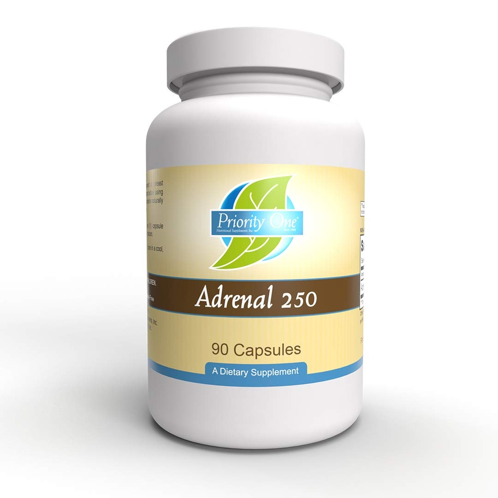 우선권 1개의 비타민 Adrenal 250mg 90의 캡슐 Adrenal 지원
