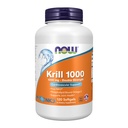 지금 음식 보충교재, Neptune 크릴, 두 배 힘 1000 mg, Phospholipid-Bound Omega-3, 120 Softgels