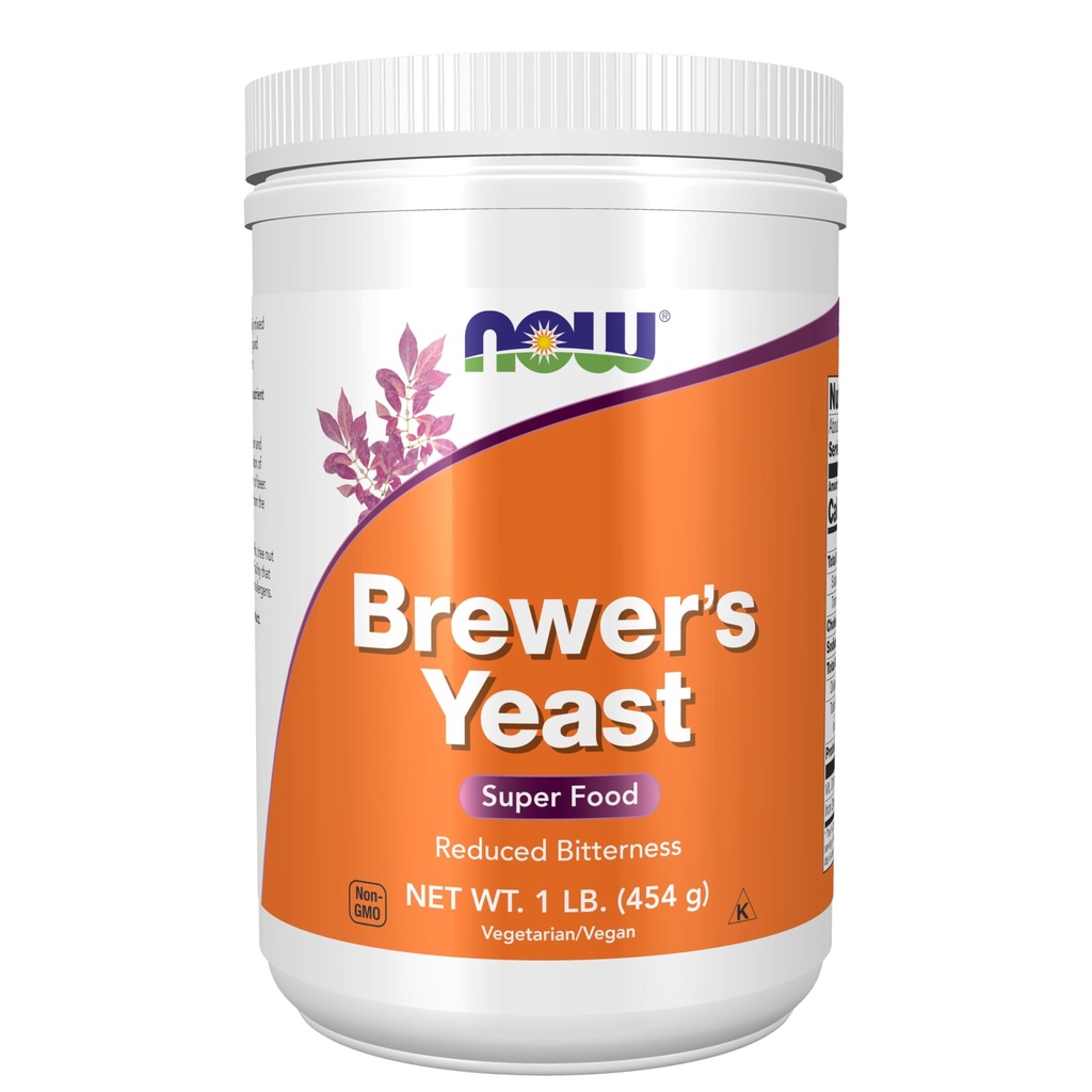 이제 식품 보충제, 자연적 사건 단백질과 B 비타민, 1-Pound와 Brewer의 효모 분말