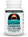 Source Naturals Glucosamine Chondroitin Complex 와 MSM, 건강 한 관절 및 연결 조직* - 30 정제