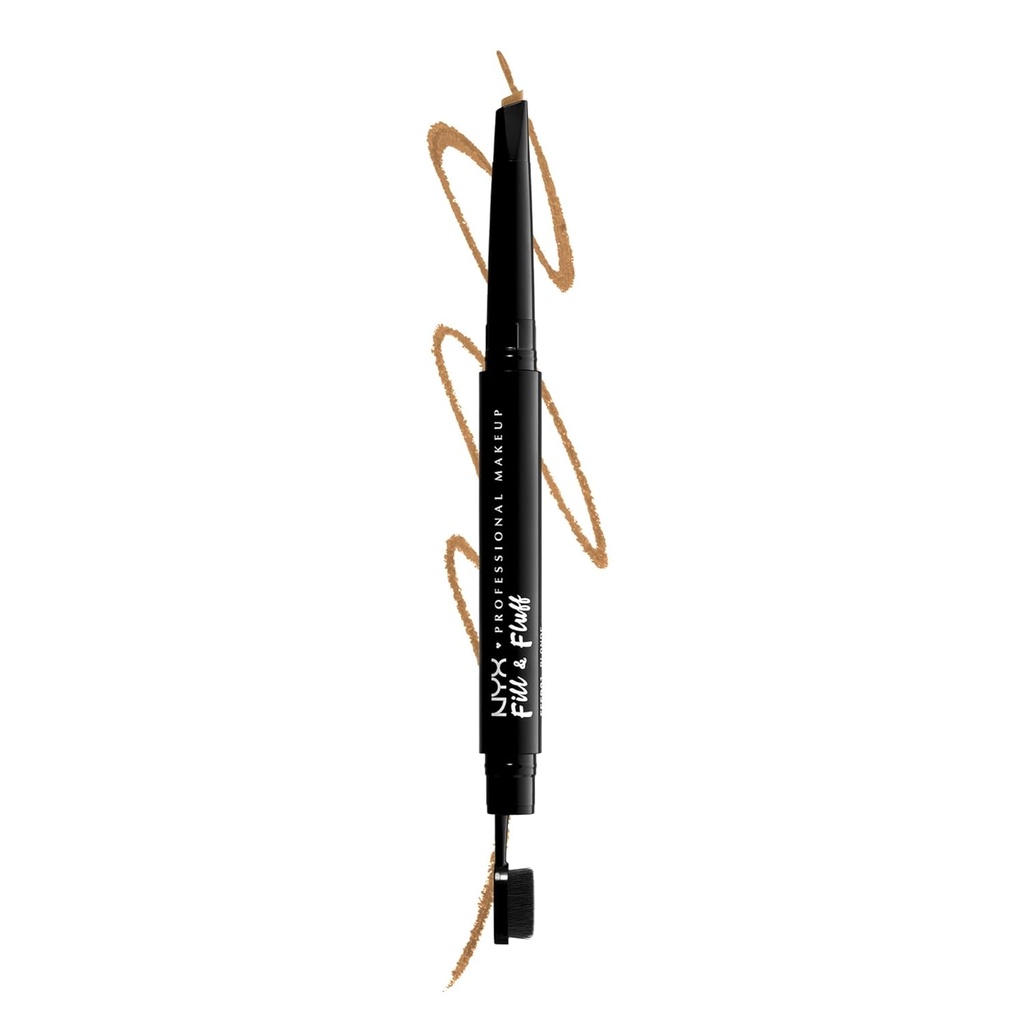 NYX PROFESSIONAL MAKEUP Fill & Fluff 눈썹 포드 연필, 금발