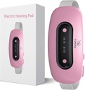 전기 난방 패드, 휴대용 무선 Menstrual 난방 패드 4 열 레벨 및 4 마사지 모드, 빠른 대형 가열 크림을위한 벨리 랩 벨트, 여성 소녀를위한 허리 통증 완화 선물 (핑크)