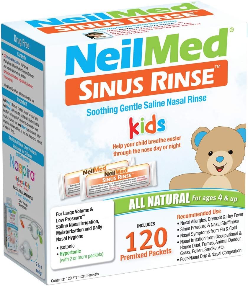 Neil Med Sinus Rinse Pediatric Packets, 120 / 상자 사전 혼합