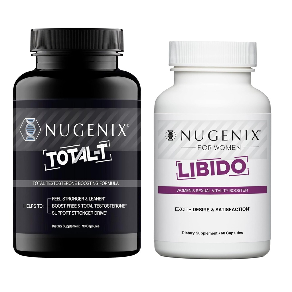 Nugenix His & Hers Bundle - 여성 리비도 및 총 T 테스토스테론 부스터