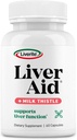 LIVERITE Liver Aid with Milk Thistle 60 캡슐, Liver Support, Liver Cleanse, Liver Care, Liver Function, 에너지
