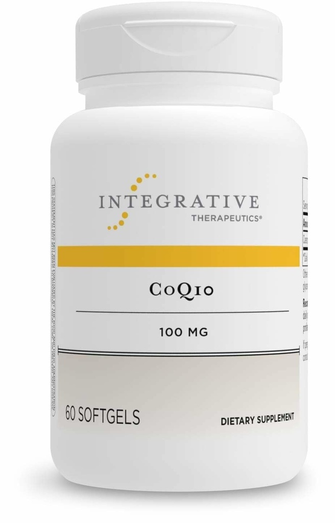 통합 Therapeutics CoQ10 (100mg) - 세포 에너지, 심장 및 뇌 건강 지원 성인을위한 보충 * - 60 Softgels (60 인분)