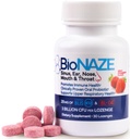 Sinus, Tonsil Stone, Bad Breath, Post Nasal Drip, Throat, Mouth, Teeth & Gut에 대한 구두 Probiotic BLIS K12 및 BL-04 - 구강 및 호흡 건강 개선. 임상 입증 Probiotic Strains 30ct