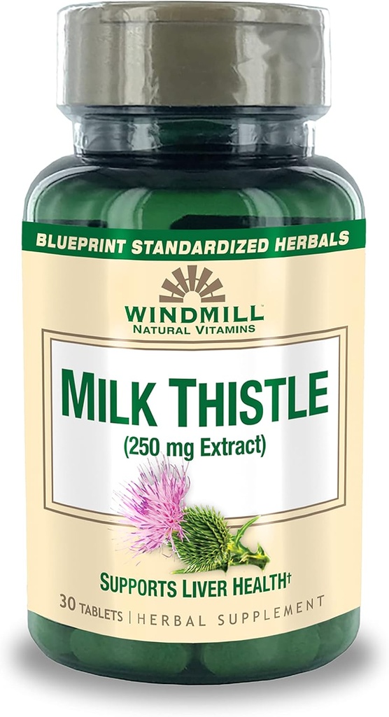 Windmill 우유 이틀 250 mg 정제 30 정제