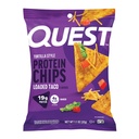 Quest Nutrition은 Taco Tortilla Style Protein Chip, 19g Protein, 4g Net Carb, Low Carb, Gluten Free, 1.1 oz (12 팩)을로드했습니다.