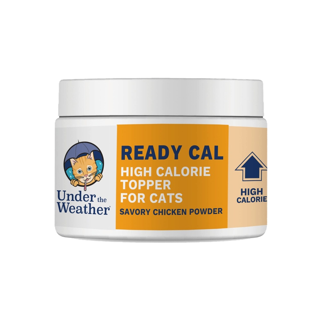 Cats의 날씨 준비 Cal Powder의 밑에 | High-Calorie, Weight Gainer, Appetite Stimulant, Energy Booster Pet Supplement | 8 온스