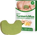 Gynecomastia Compress Patch - 자연 성분 (1Pack)과 남성, 강화 및 조각 가슴 근육에 대한 생강 크림