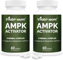 AMPK 활성제 보충교재, 1 Jiaogulan gynostemma AMPK 대사 활성제 120 채식 캡슐 (120의 조사 2))에서 5