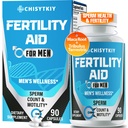 남성 불임 보충 교재, 남자를 위한 진보된 불임 보충교재 최선 정액 조사 Motility & Maca 뿌리, Tribulus Terrestris, 아연, CoQ10의 그를 위한 Pre Conception, 90의 모자를 가진 T 수준