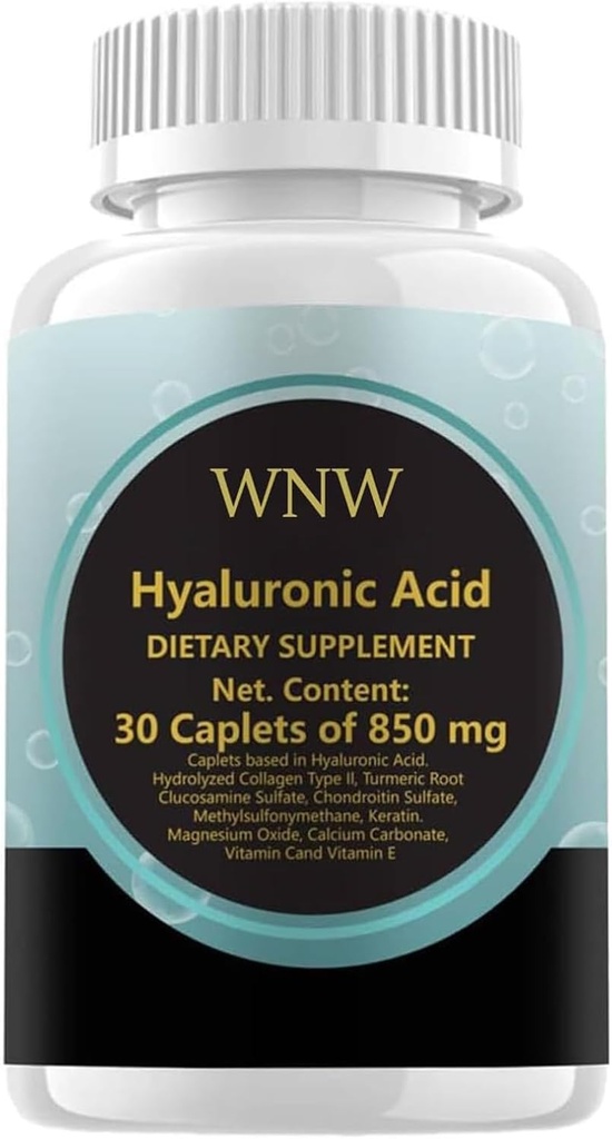 새로운 Hyaluronic 산 30 모자 850 mg (1PCS)