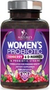 여성을위한 프로 바이오 틱 60 억 CFU - 16 Strains, Prebiotics & Cranberry, PH 균형, 소화 건강, 질 & 면역 지원, Gut 건강을위한 여성 프로 바이오 틱, 선반 안정 - 120 캡슐