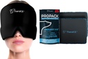 TheraICE Headache & Migraine 구호 모자 & TheraICE PROpack 얼음 팩