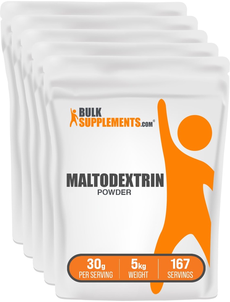 BulkSupplements.com Maltodextrin 분말 - 에너지 부스트, 음식 급료를 위한 Maltodextrin 보충교재 - Unflavored & 글루텐 자유로운, 서빙 당 30g, 1kg (2.2 lbs) (1의 포장)