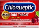 팔 & 망치 단순히 염분 살포 4.5oz & Chloraseptic Cherry Sore Throat Lozenges 18 조사 뭉치