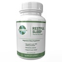 고급 수면 혼합, 업계 리드 200mg 마그네슘 및 성인 플러스 멜라토닌, Chamomile, Lemon Balm, Passionflower 및 Valerian Root를위한 L-Theanine을 가진 지상 수준 휴식 수면 공식