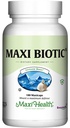 Maxi Health - Maxi Biotic Aged Garlic Extract Capsules (180 Count) | Spirulina, Echinacea, Oregano 및 Enzymax의 Kyolic Garlic 보충 - 자연 산화 방지제 - 웰빙 지원