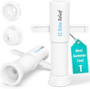 Trobing Bug Bite Suction Tool, Venom Extractor 빨판, Bee Sting Bite Relief, 사용하기 쉬운, 자연 치아 완화, 통증 및 붓기, 하이킹, 배낭 및 캠핑을위한 응급 처치 (White-2 Pack)