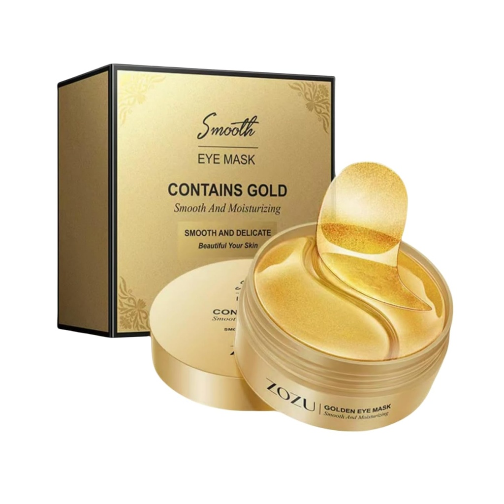 Hyaluronic 산 눈 헝겊 조각 (짙은 원형, 눈 부대, 눈 배려, 주름, 퍼피 눈, 피부 방석 제거) - 노화 방지 Moisturising 60PCS. 남녀 모두