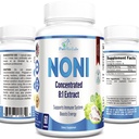 Noni 캡슐 - Noni 과일 추출물, (Morinda Citrifolia), 면역 지원 - 60 캡슐