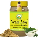 BASIC AYURVEDA Neem 잎 분말 7.05 Oz (200g) | 피부, 모발 및 웰빙을 위한 순수한 자연적인 초본 보충교재 | 여드름 관리 | 보존제 또는 첨가물 없음