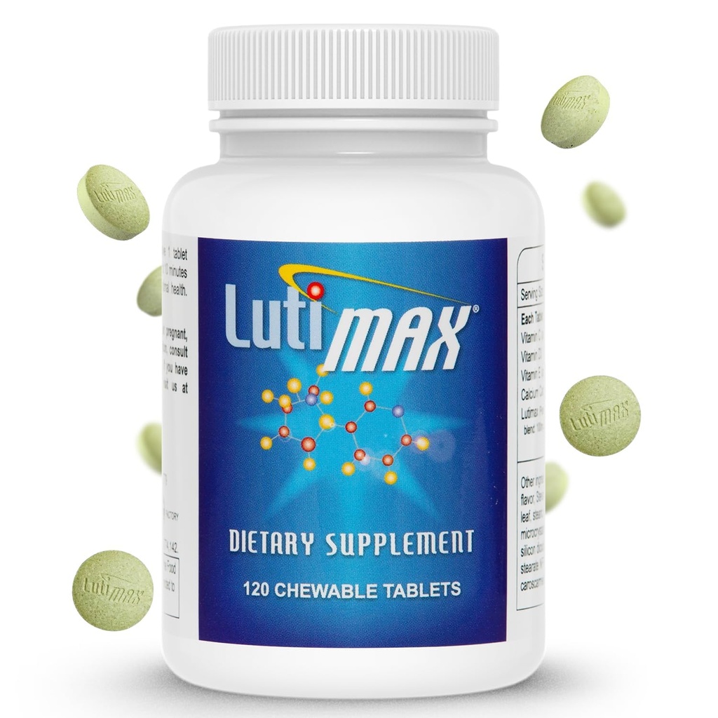 Lutimax Luteolin Complex w/Rutin - 면역 지원 뇌 보충교재 - Bioflavonoids w/Vitamin C, 합동, 근육, & 규정식 문제점을 위한 D & E - 산화 방지제 보충교재 w/Immune 지원 - 120의 정제