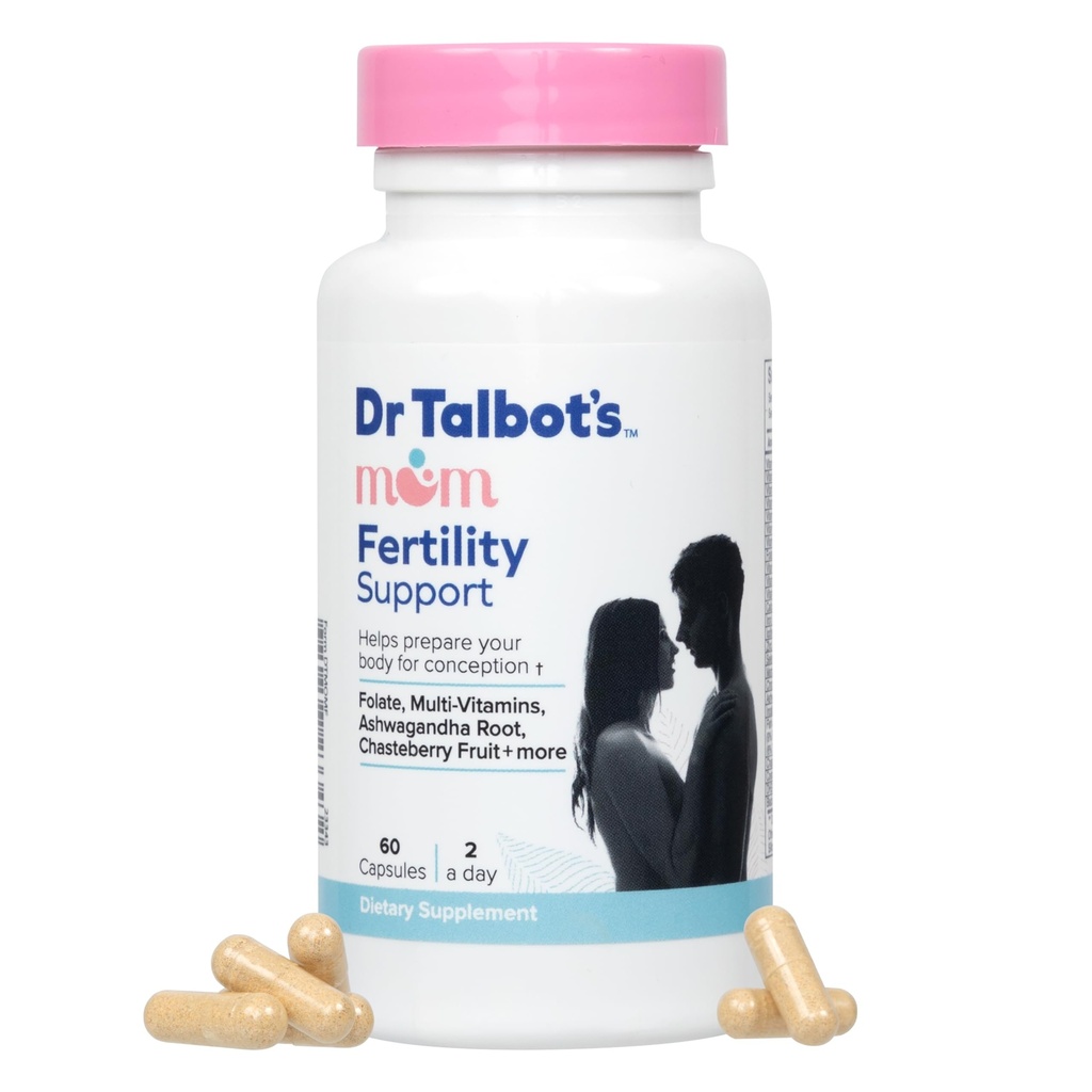 Talbot의 엄마 불임 지원 멀티 비타민 - Aids Ovulation and Prepares Body for Conception - 60 캡슐