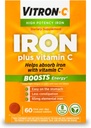 Vitron-C 125 mg 비타민 C, 60 조사를 가진 높은 힘 철 보충교재