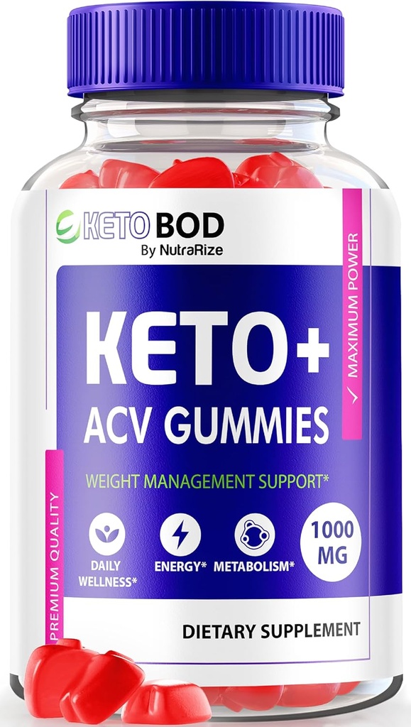 NutraRize KetoBod Keto ACV Gummies, Keto BOD Keto + ACV, Ketobodz Apple Cider Vinegar, KetobodACV 1000MG, Keto Body Plus ACV Gummy, 공식 Ketobodketo 리뷰 (60 Gummies)